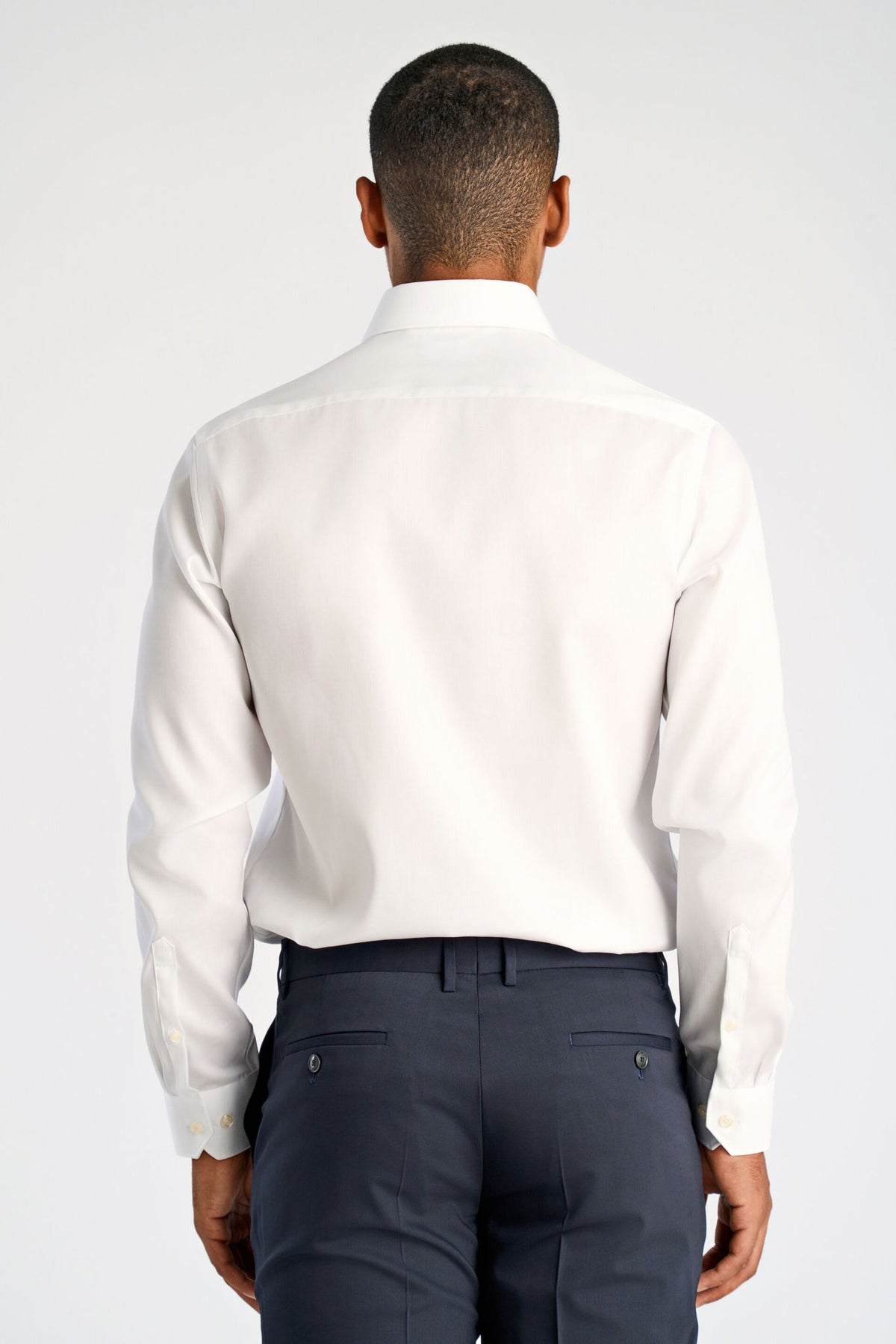 Lindbergh – Plain Fine Twill Shirt – White
