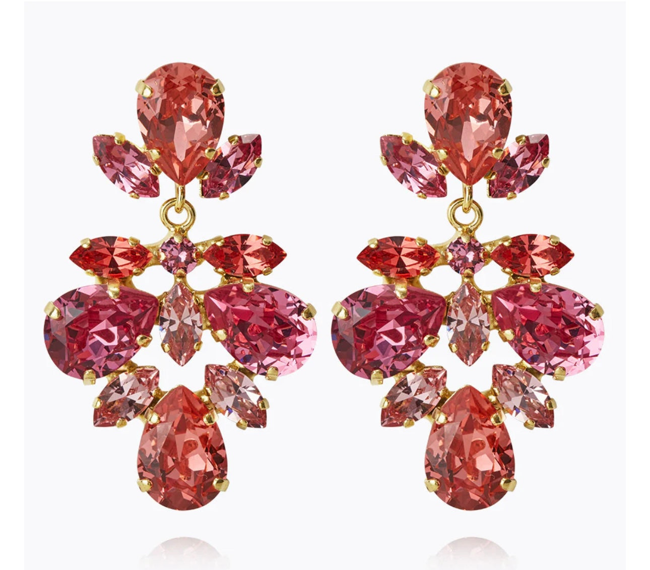 Selene earring sunset combo