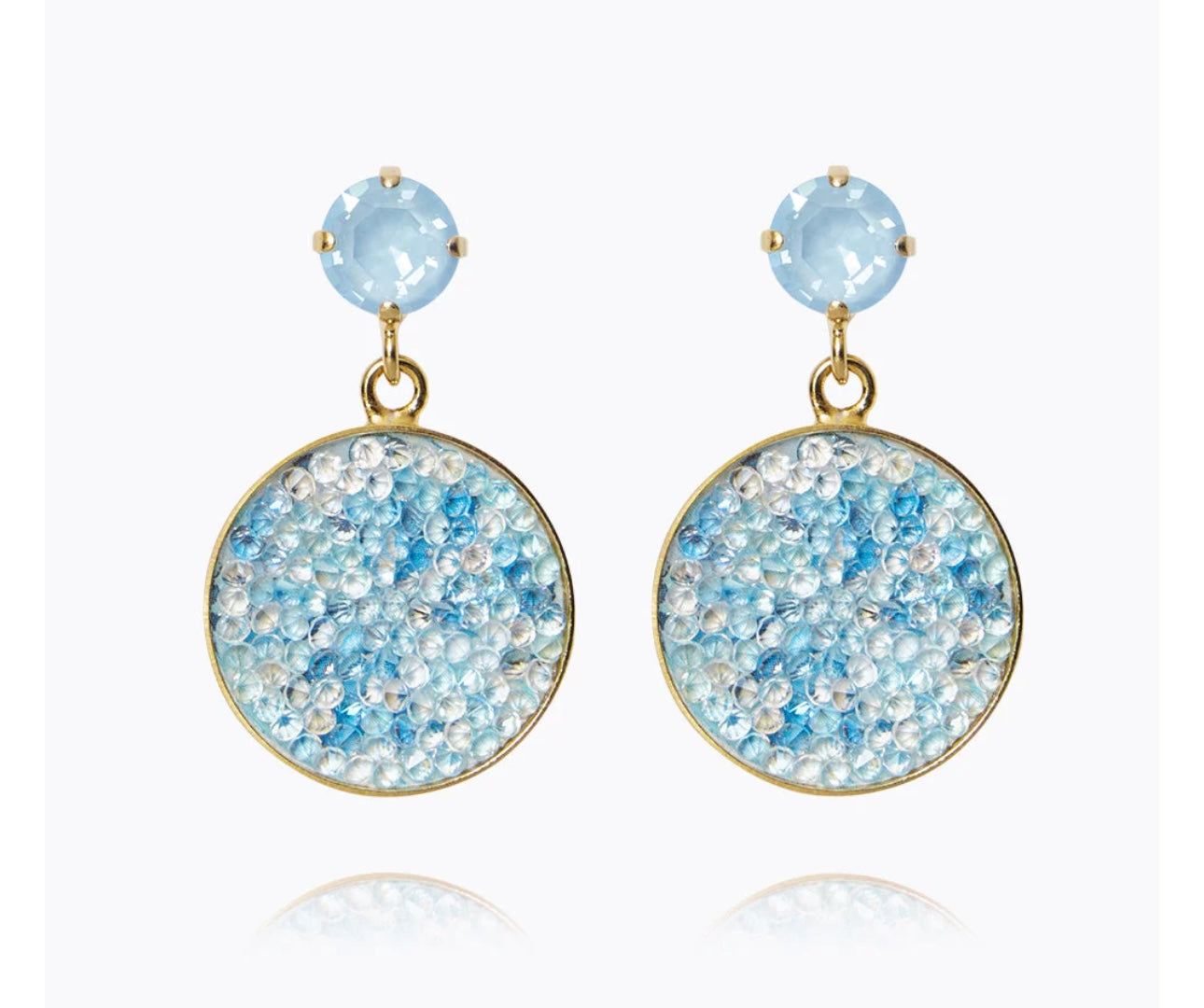 Chloe earrings sky combo