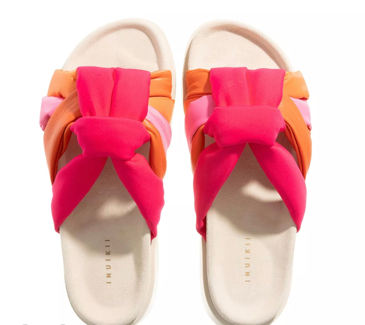 Soft multi straps fushia