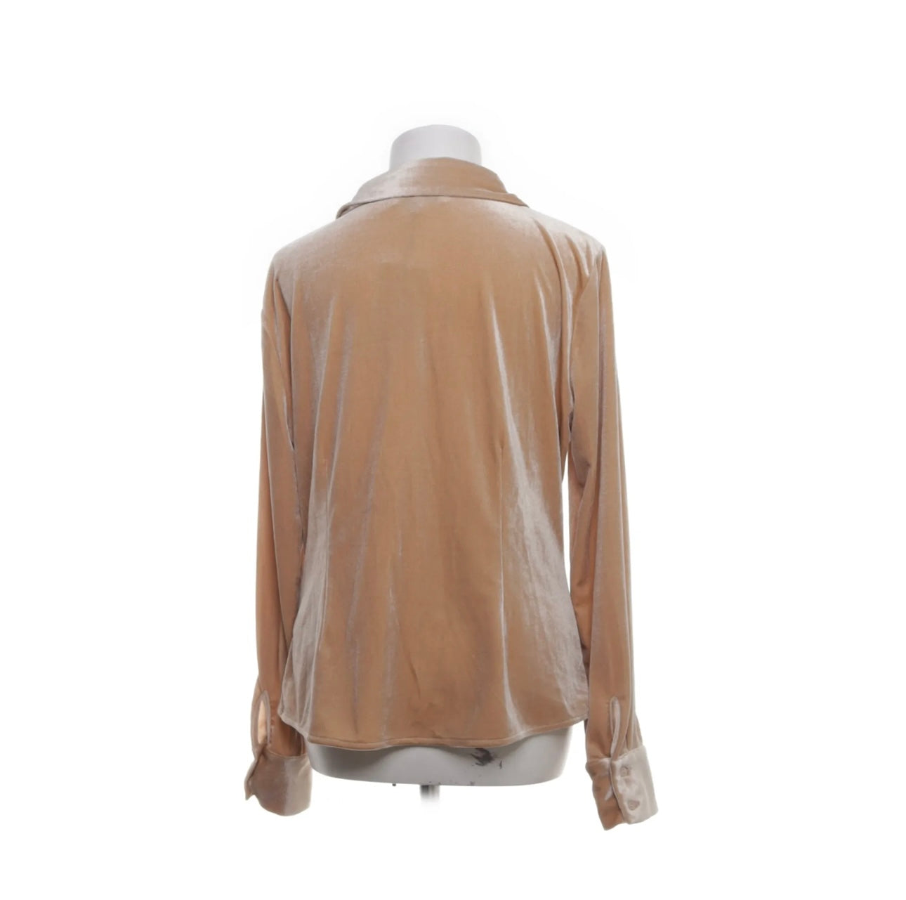 Christy Velvet Shirt Champagne