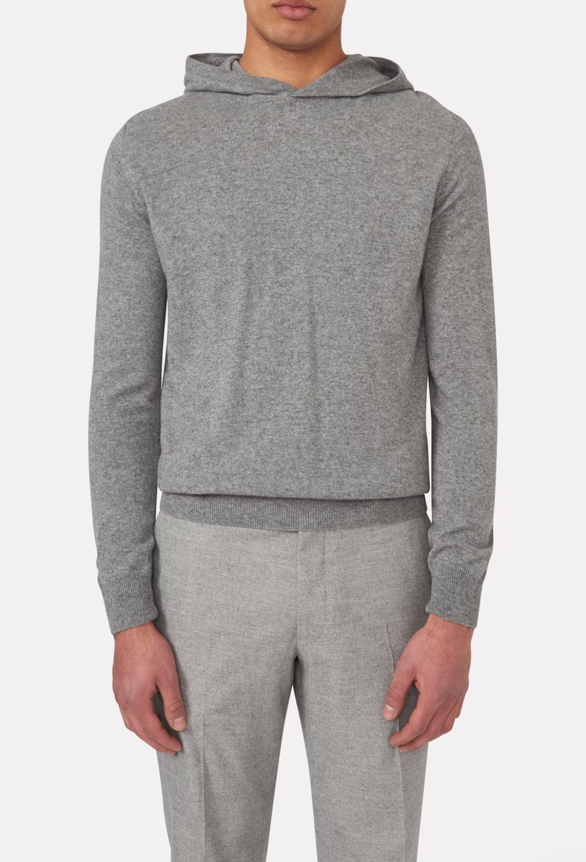 REGULAR FIT HOODIE ULL-KASHMIR