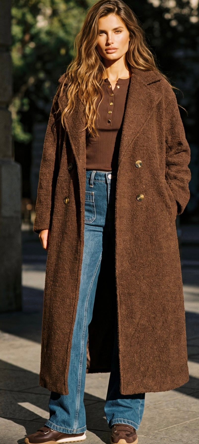 BLOND HOUR - EMBRACE THE CHAOS COAT - CHOKO