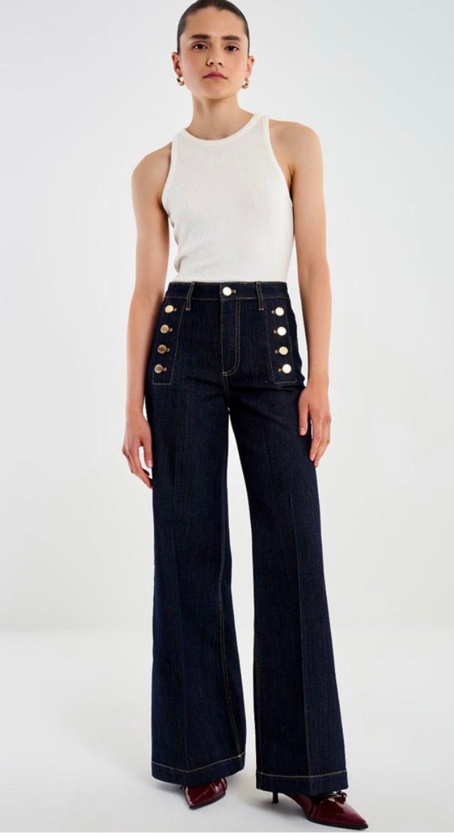 Giudith jeans Vicolo rinse blue