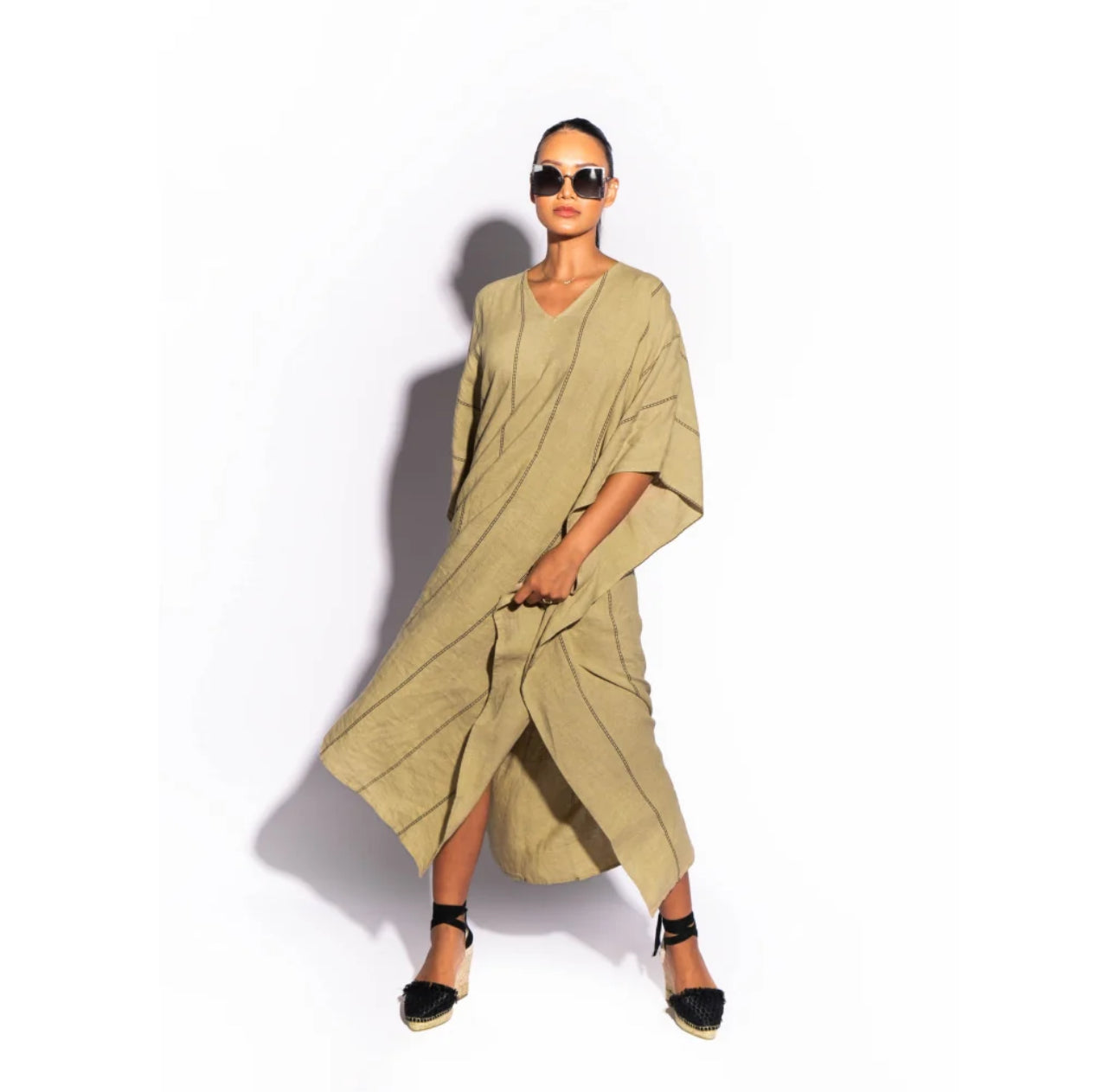 Florence Linen Kaftan