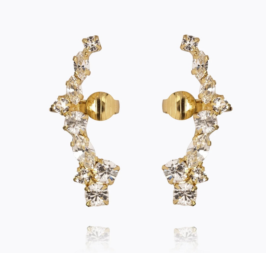 Mirabel Earrings / Crystal Gold