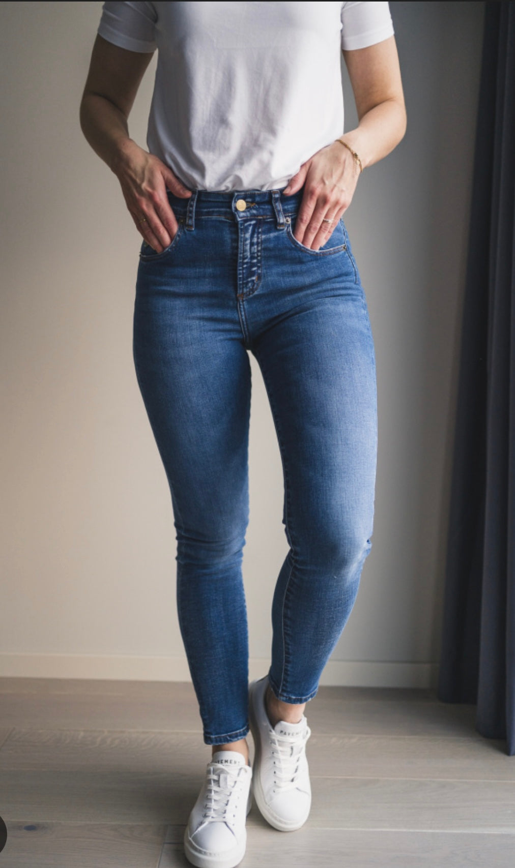 Celia Marconi Legends high waist skinny - vintage blue