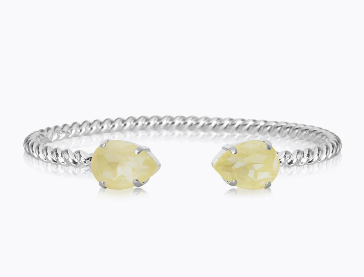 Mini Drop Bracelet / Soft Yellow