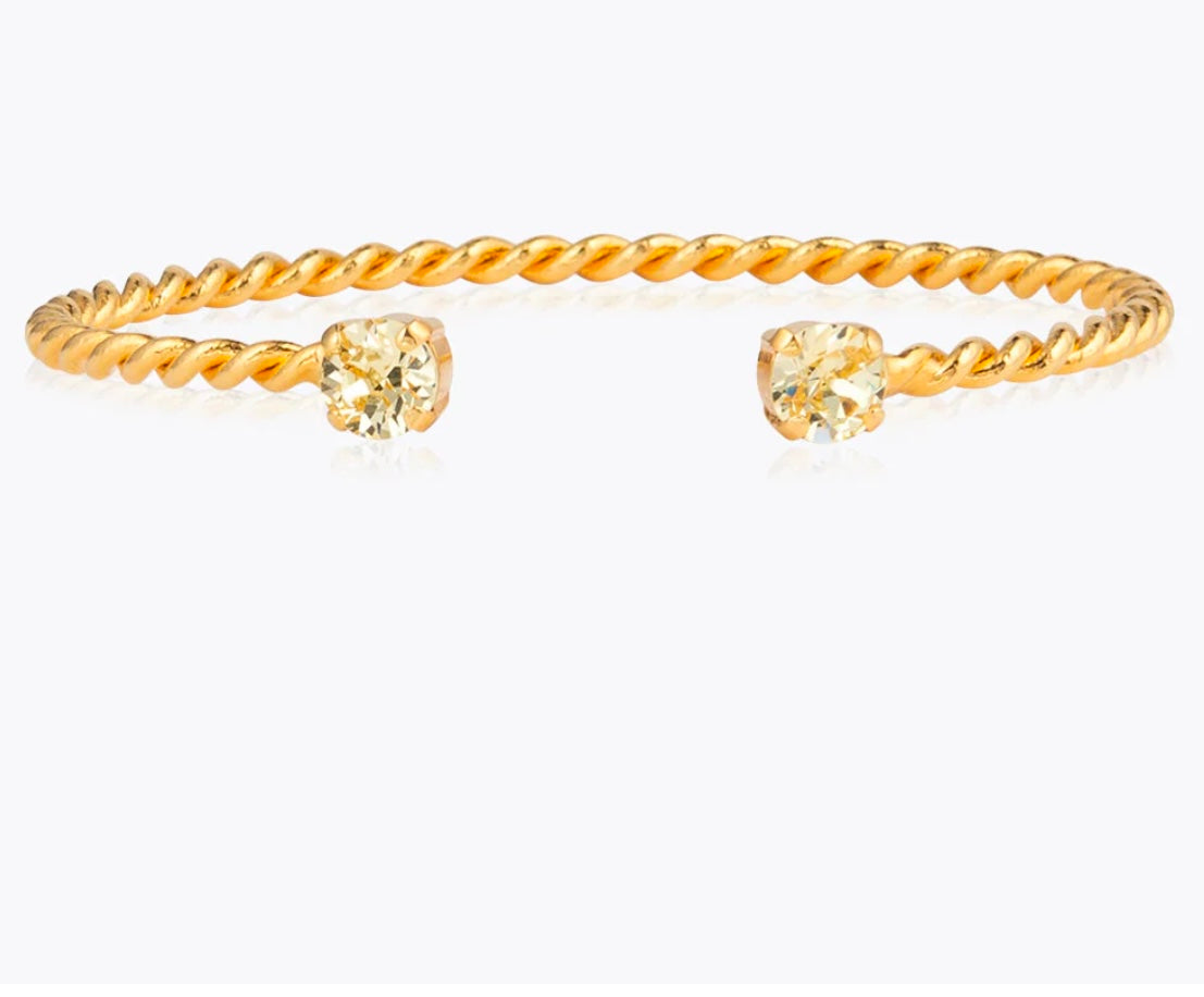 Mini Twisted Bracelet / Jonquil