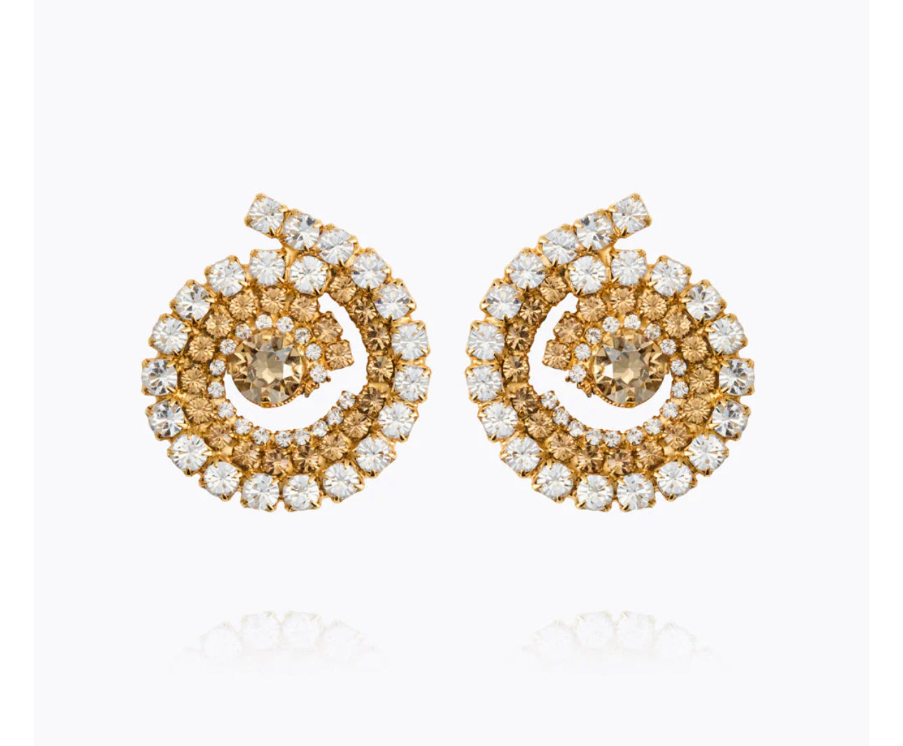 Zia Earrings / Topaz Combo