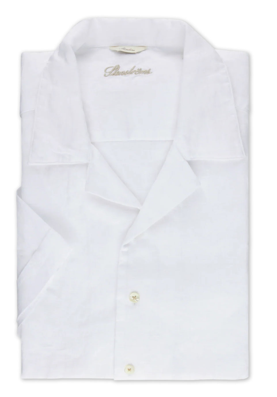 Vit Linneskjorta, Kort Ärm