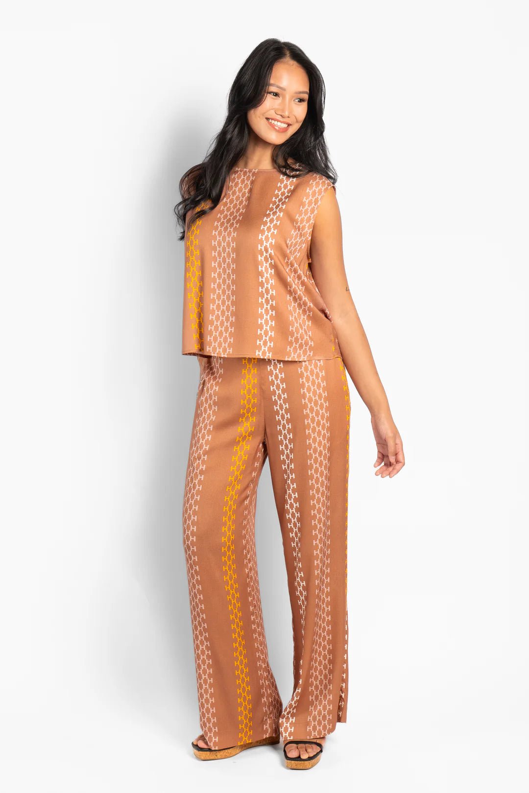 HÉST ISADORA Pants Mocha Mousse