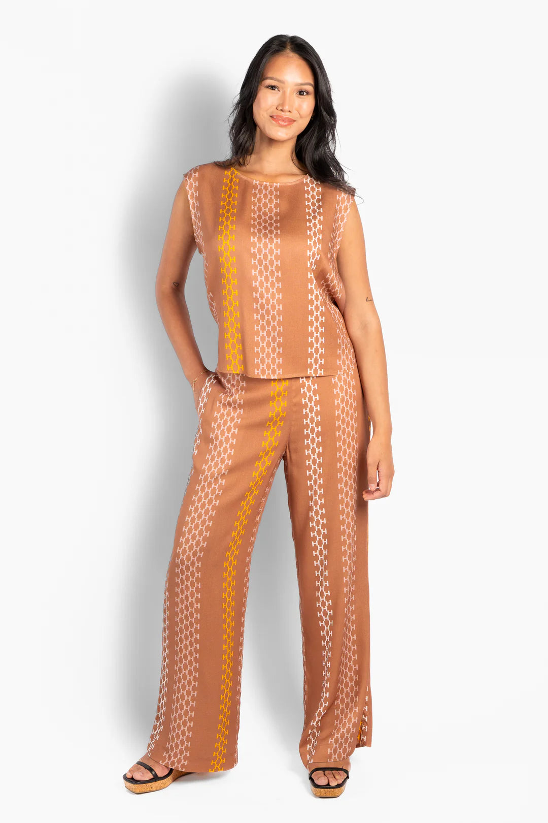 HÉST ISADORA Top Mocha Mousse