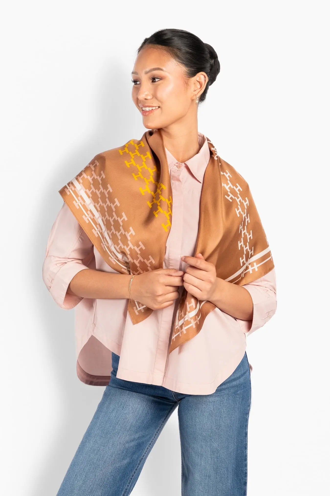 Isadora Silk Scarf Large