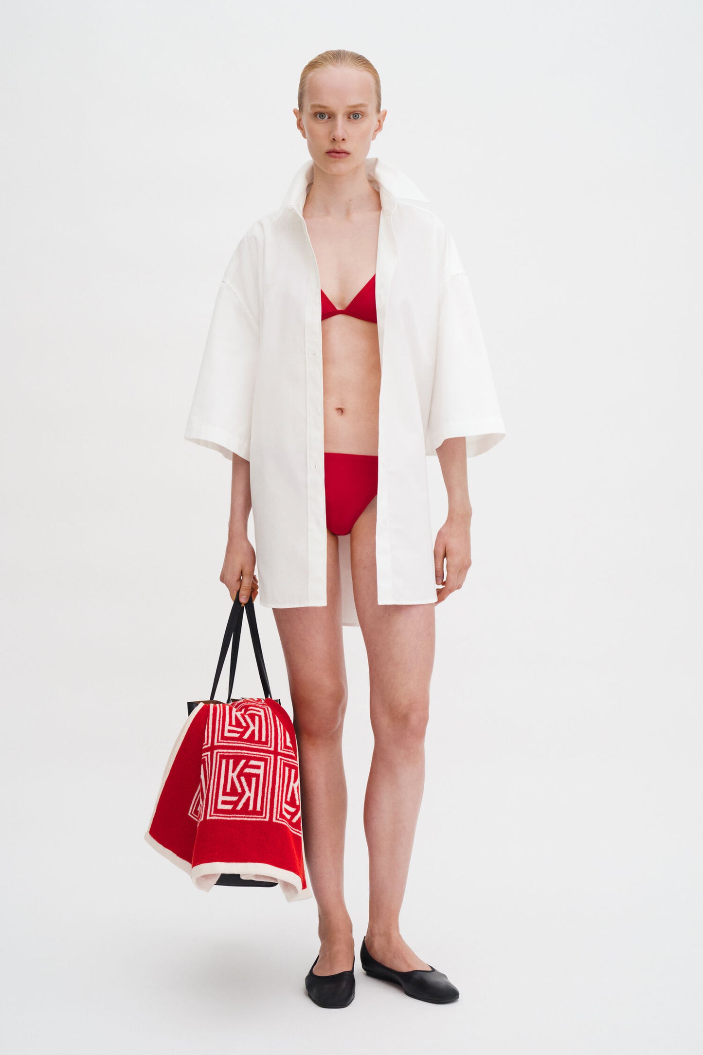 Monogram Beach Towel