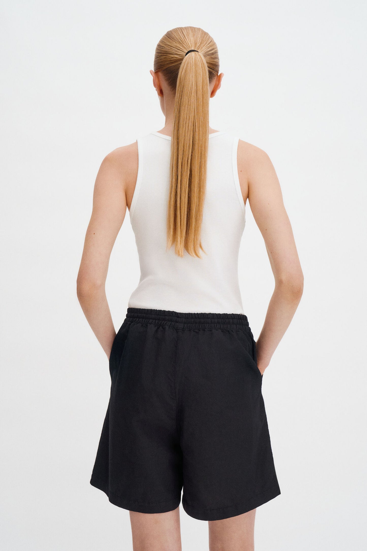 Jessa Linen shorts Black