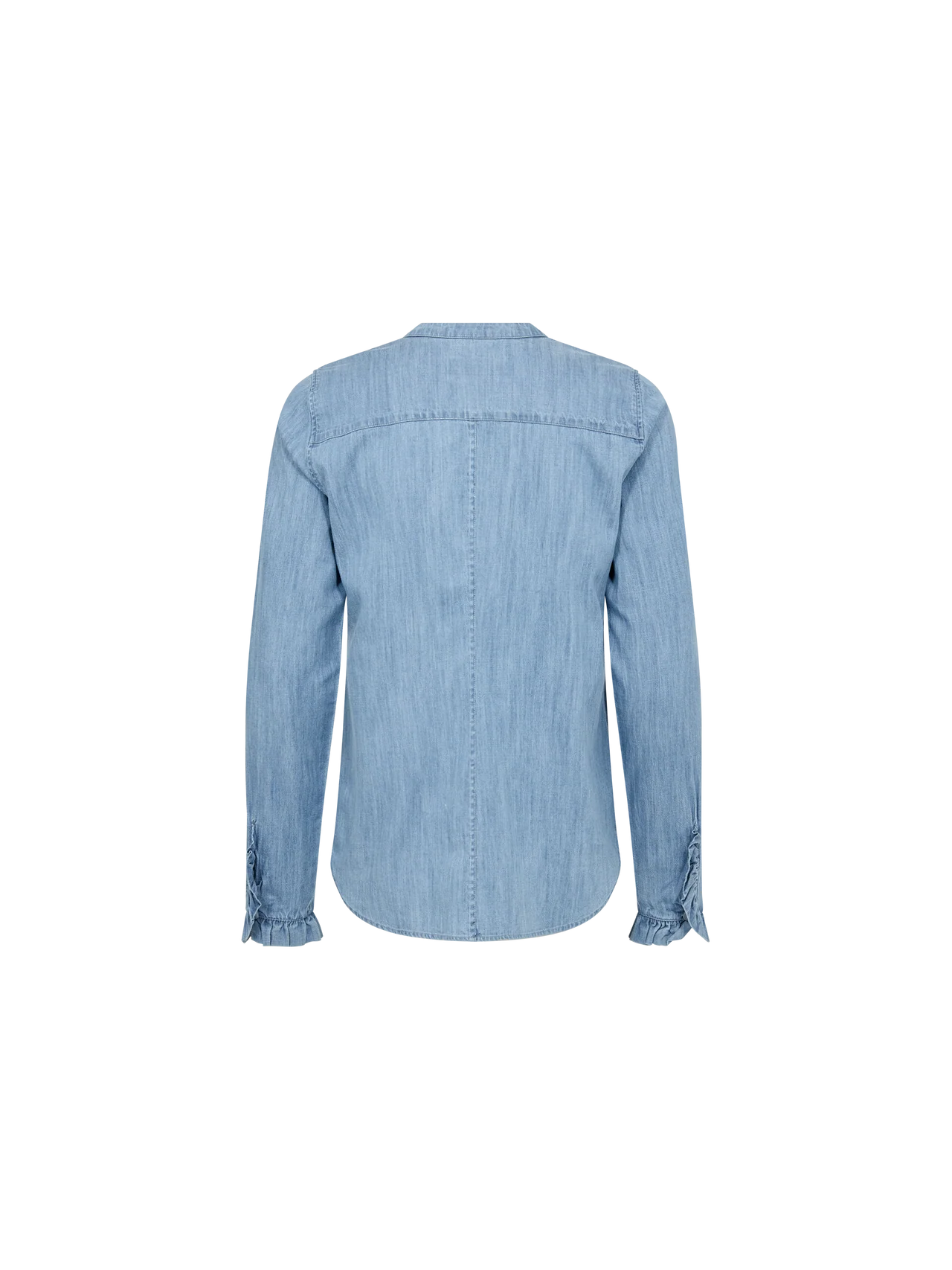Mos mosh MMMattie Denim Skjorta mid blue
