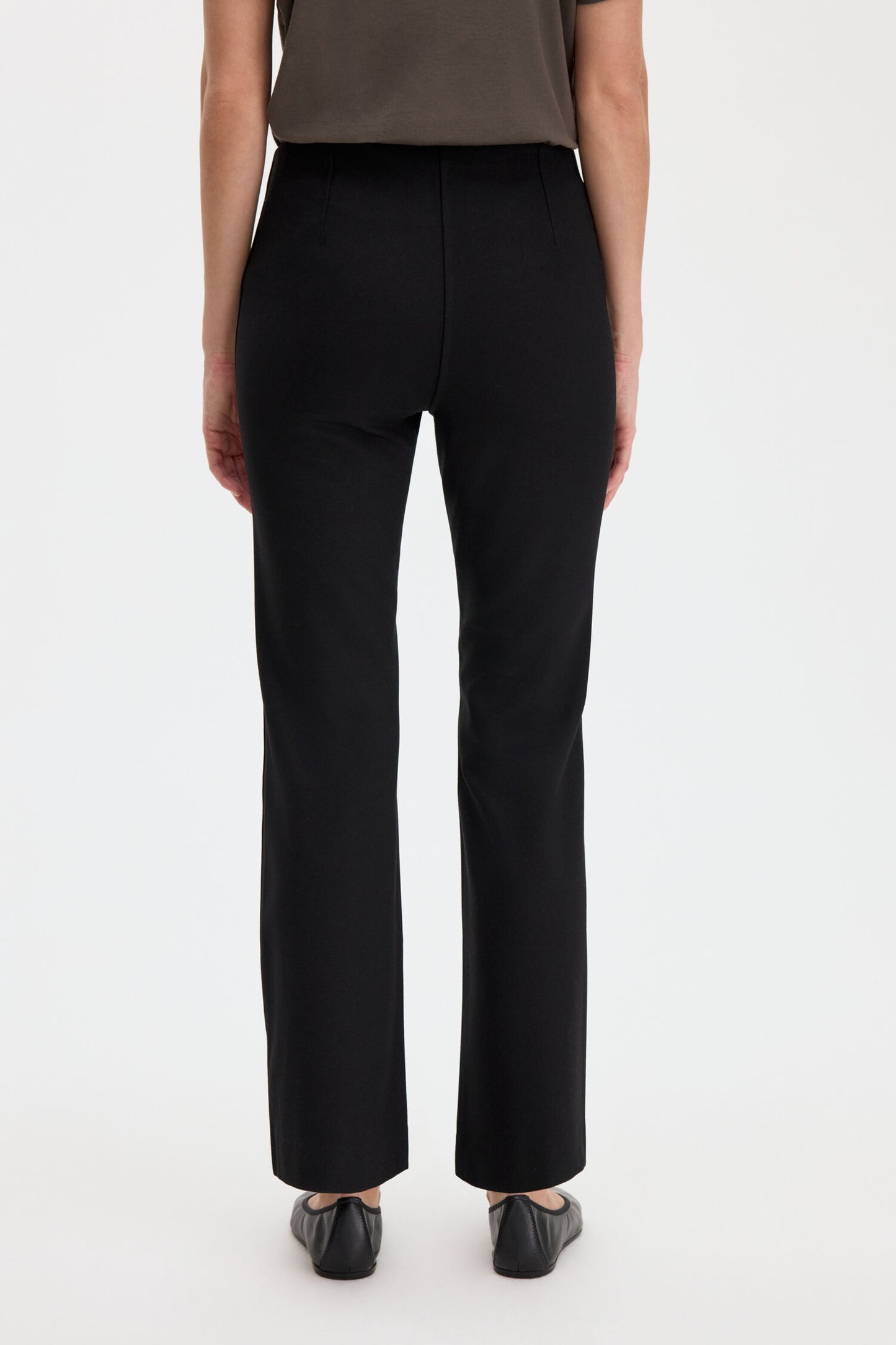 Flared Jersey Trousers Filippa K