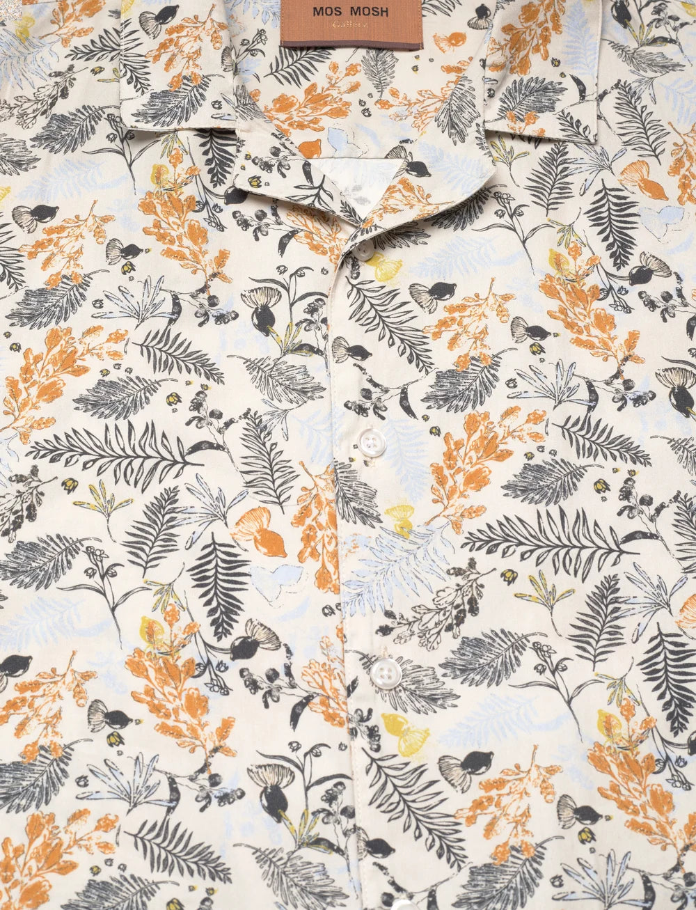 MMGJoel leaf SS shirt flower print