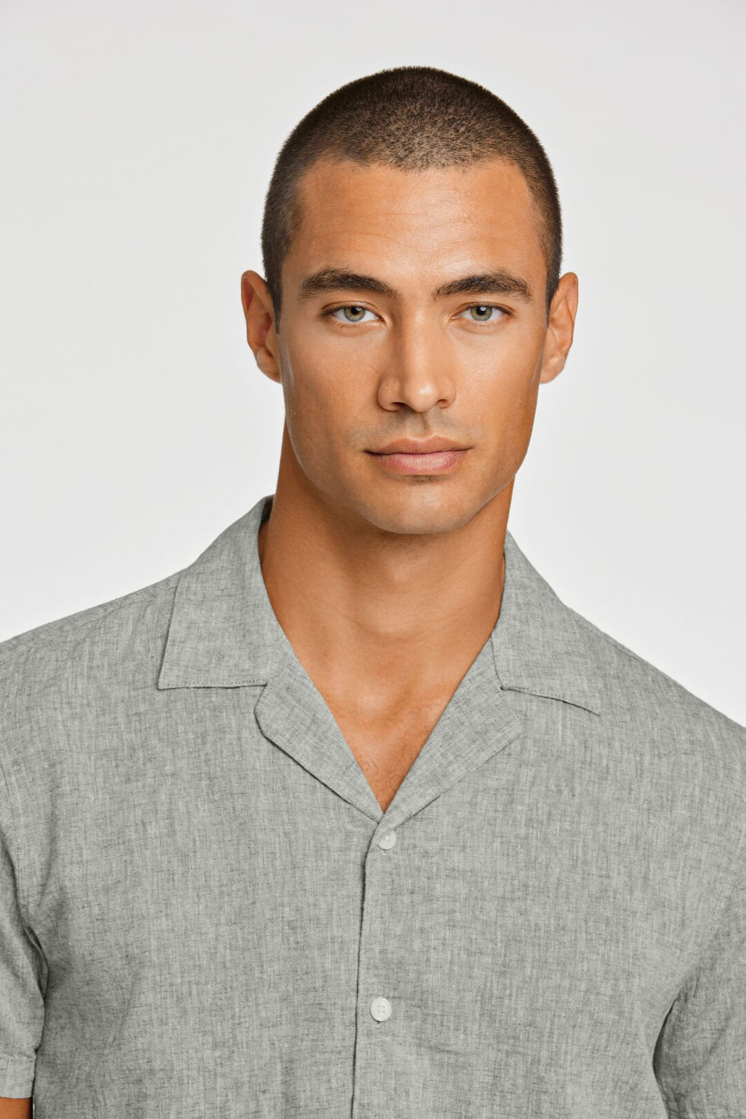 Lindbergh Linneskjorta Army