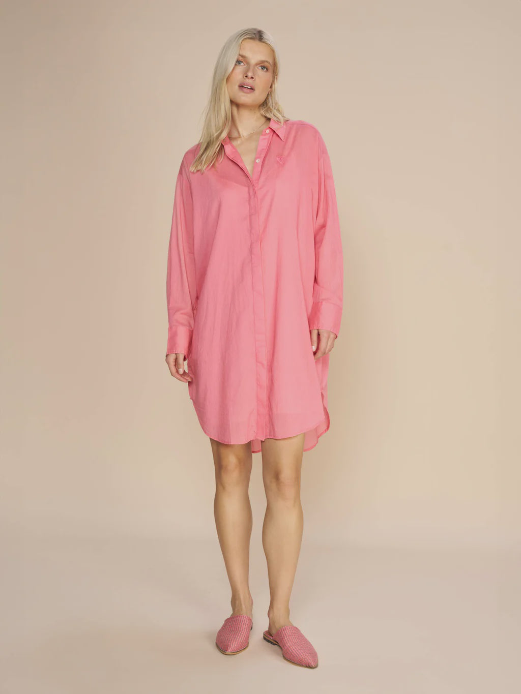 MMRosie Voile Shirt Dress