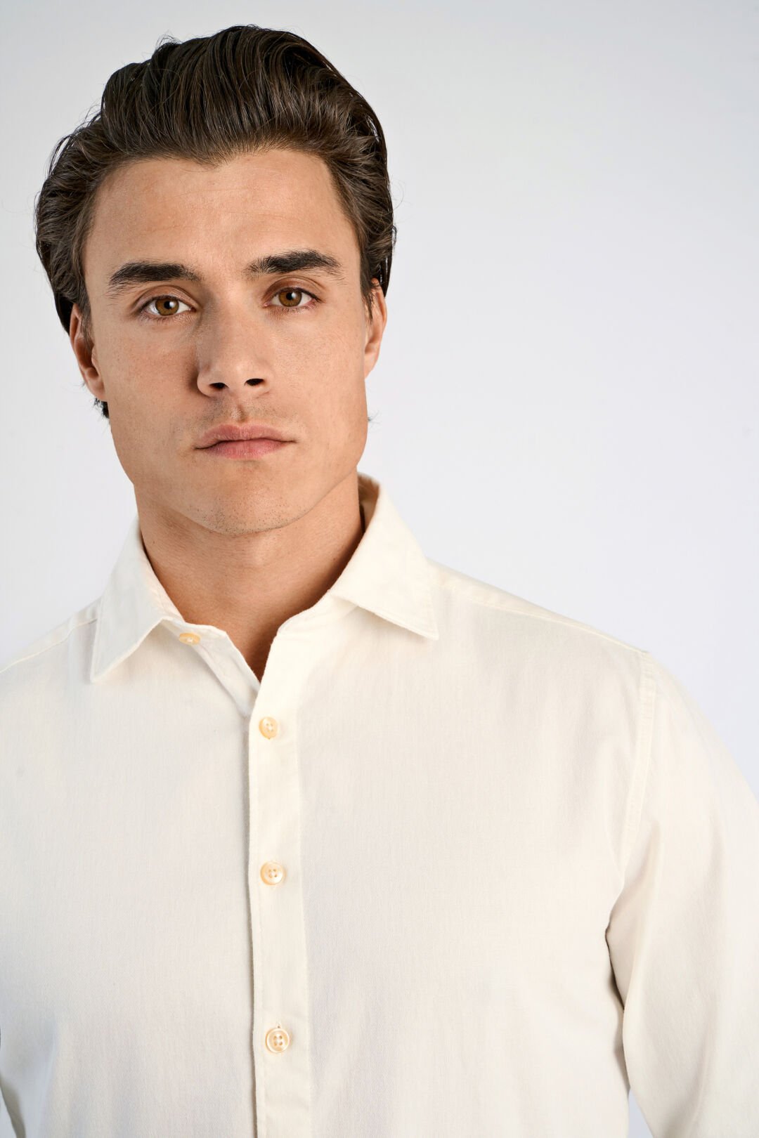 Casual skjorta relaxed fit Off White