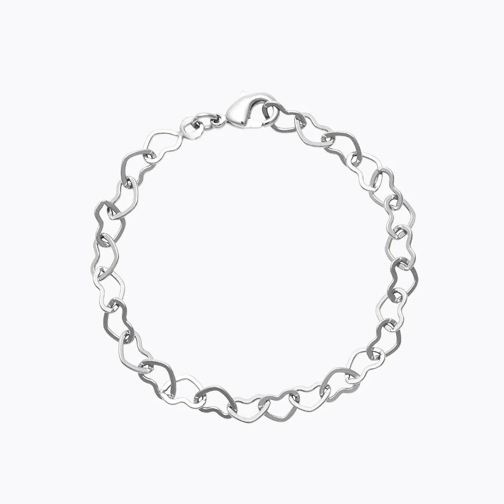 Heart Chain Bracelet