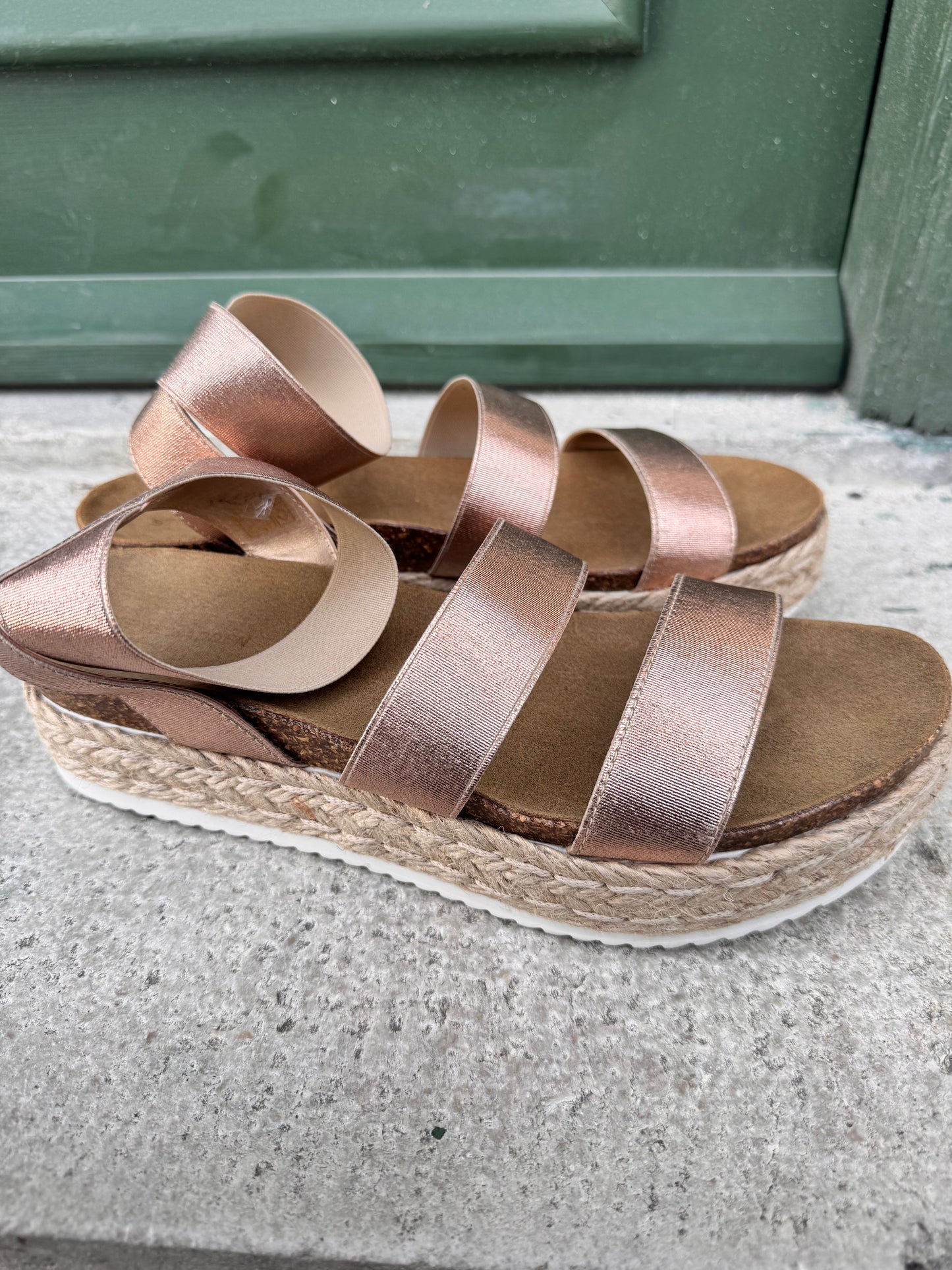Kommie Rosé gold Sandal
