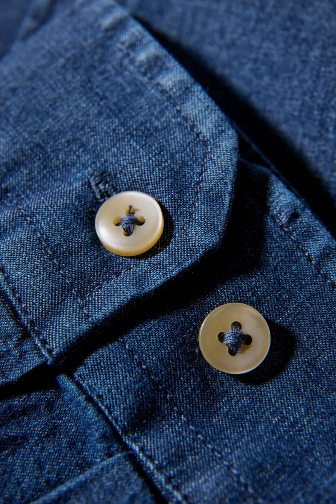 Lindbergh Skjorta relaxed fit dk blue denim look