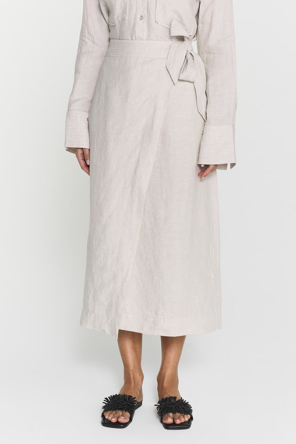 Vivienne Linen Skirt