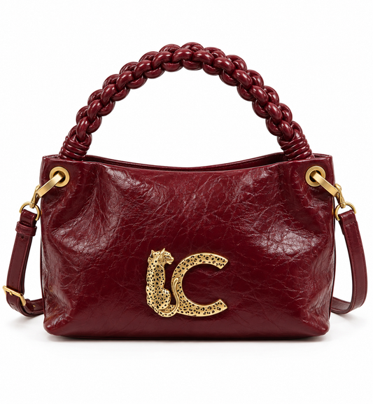 LOLA CASADEMUNT - Crossbody Bag – Burgundy