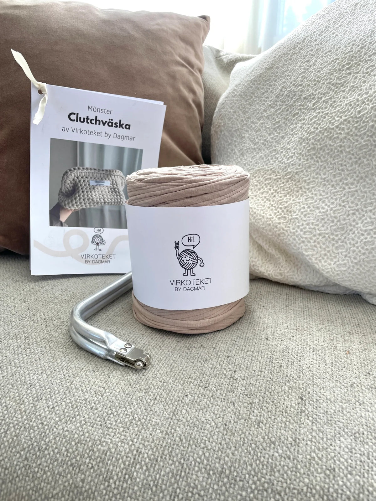 Virkoteket By Dagmar - DIY-KIT BEIGE