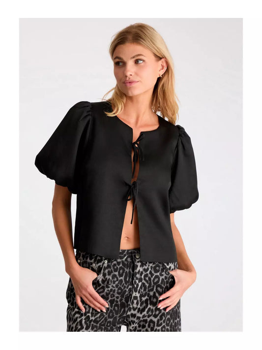 Aska Dull Satin Blouse