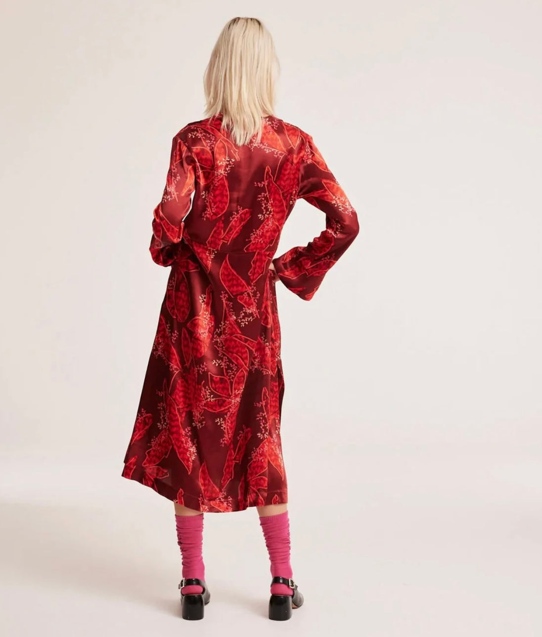 Kendra dress red Oddmolly
