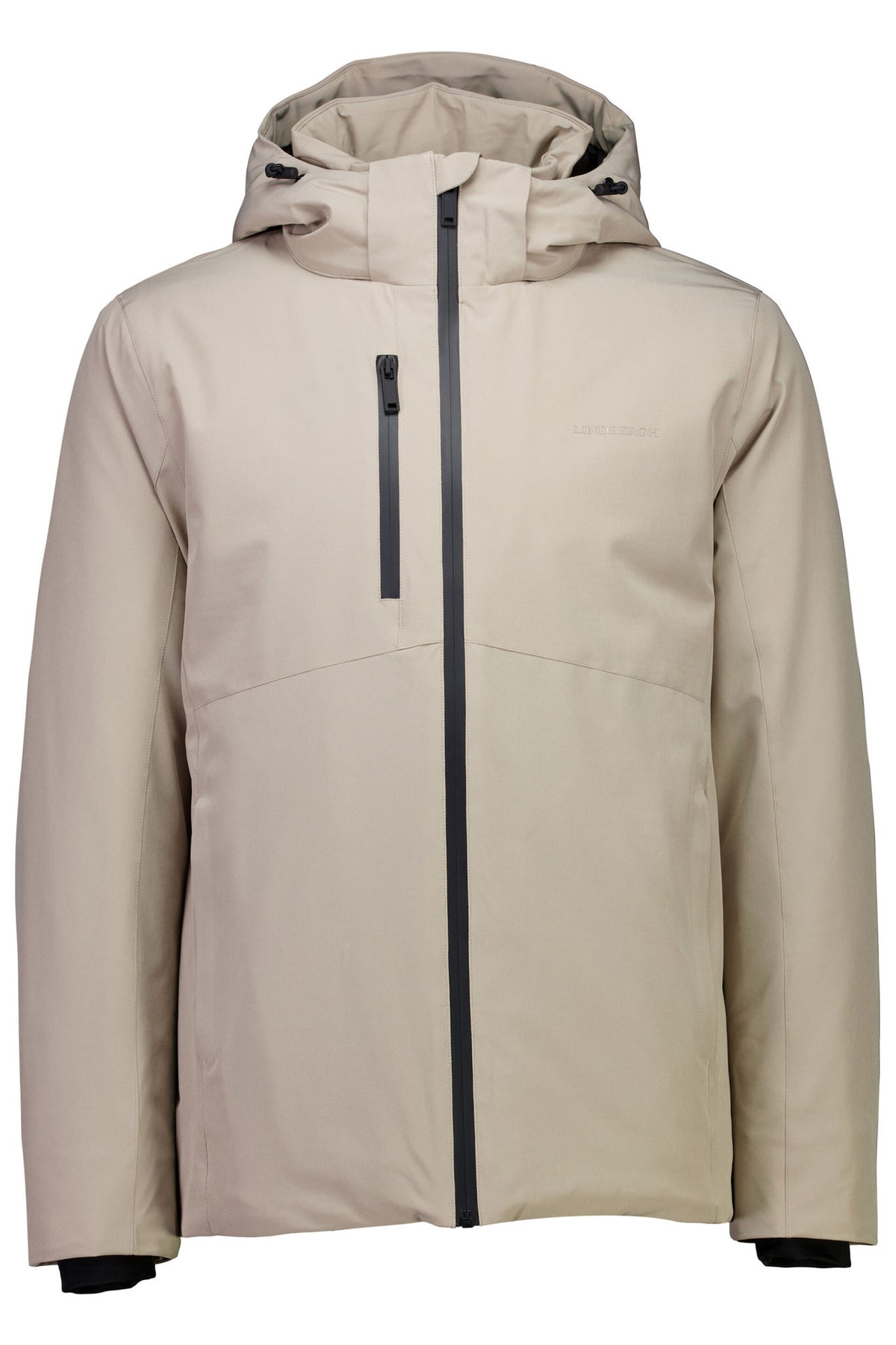 Lindbergh-Short parka jacket – Stone
