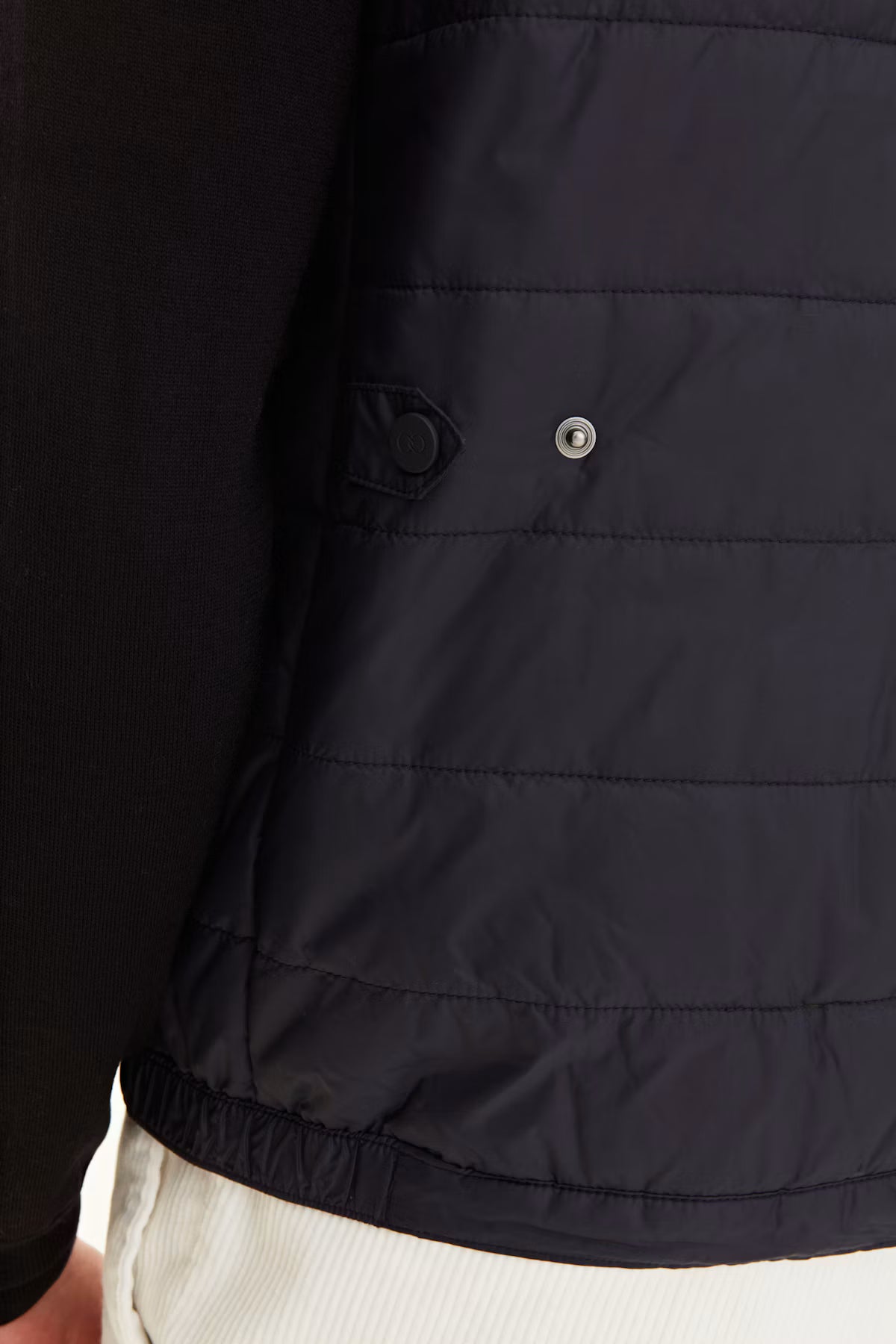 Oscar Jacobson Padded Liner Vest – Navy