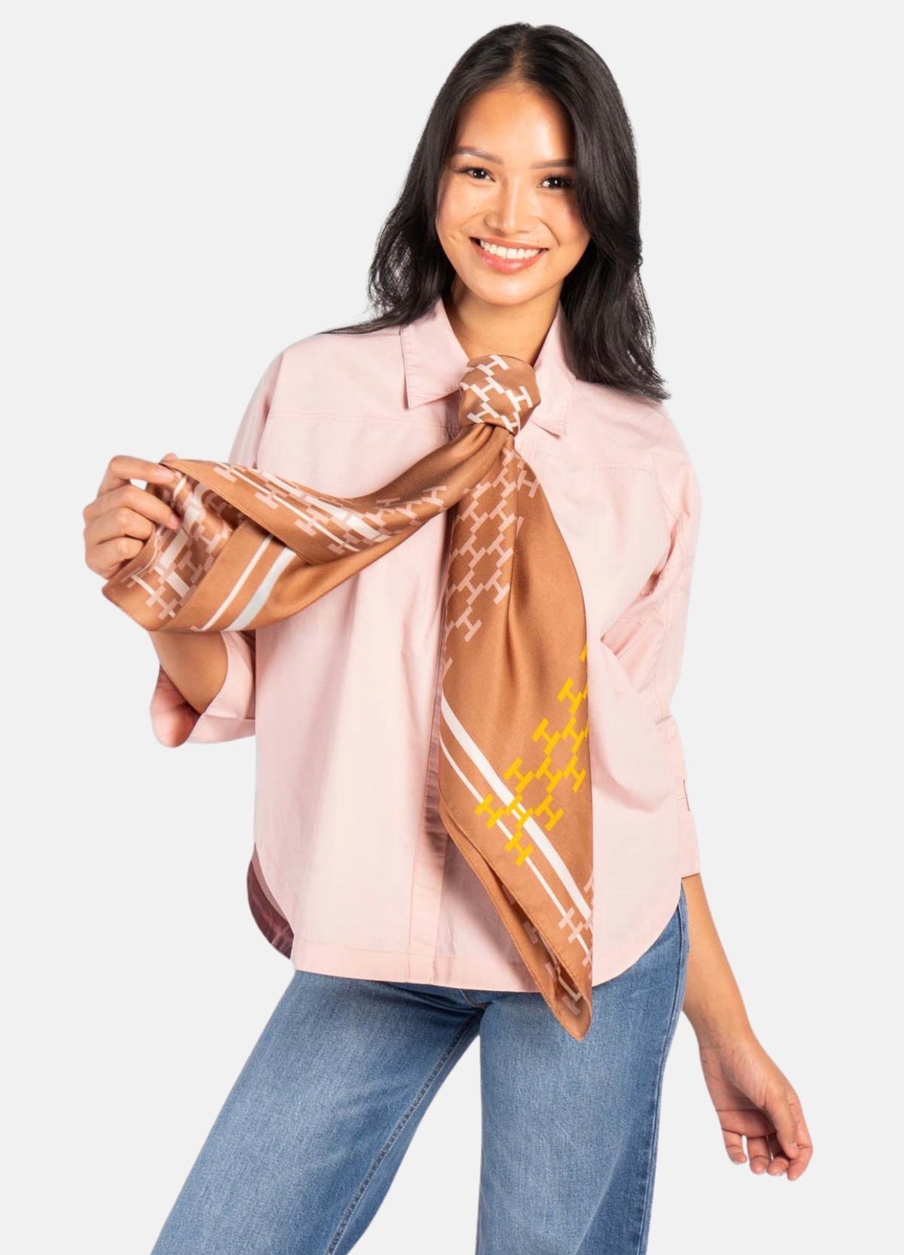 Hést Isadora silk scarf large