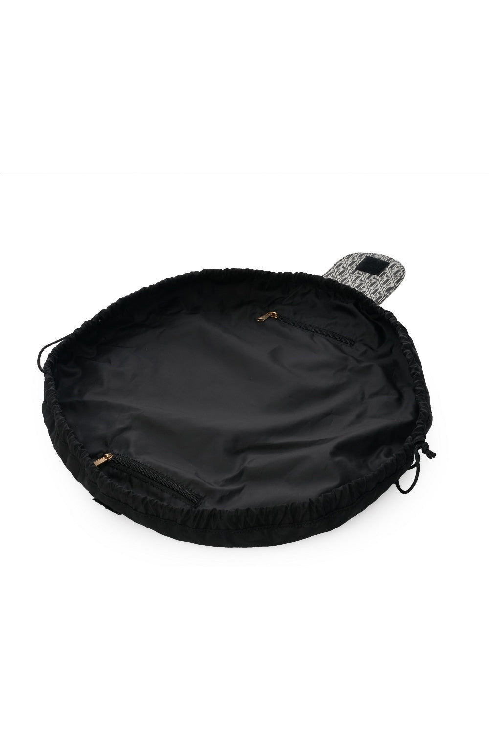 Ceannis Round Drawstring Bag | JLB Collection | White
