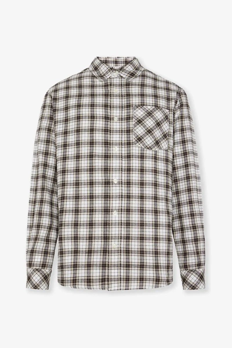 Organic Cotton Checked Flannel Shirt