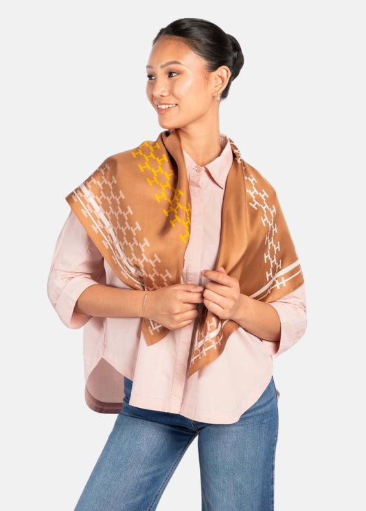 Hést Isadora silk scarf large