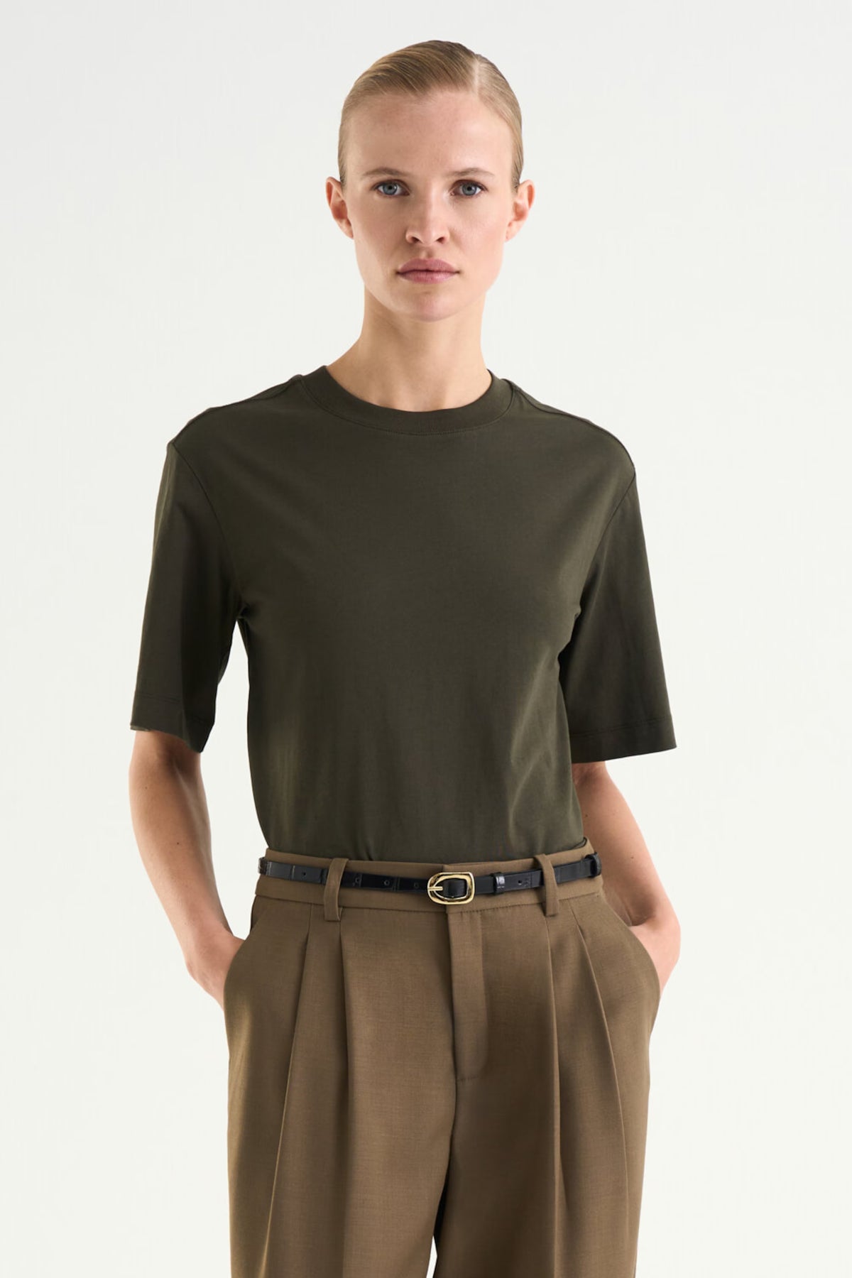 Twist & Tango Chelsey Tee – Dark Olive