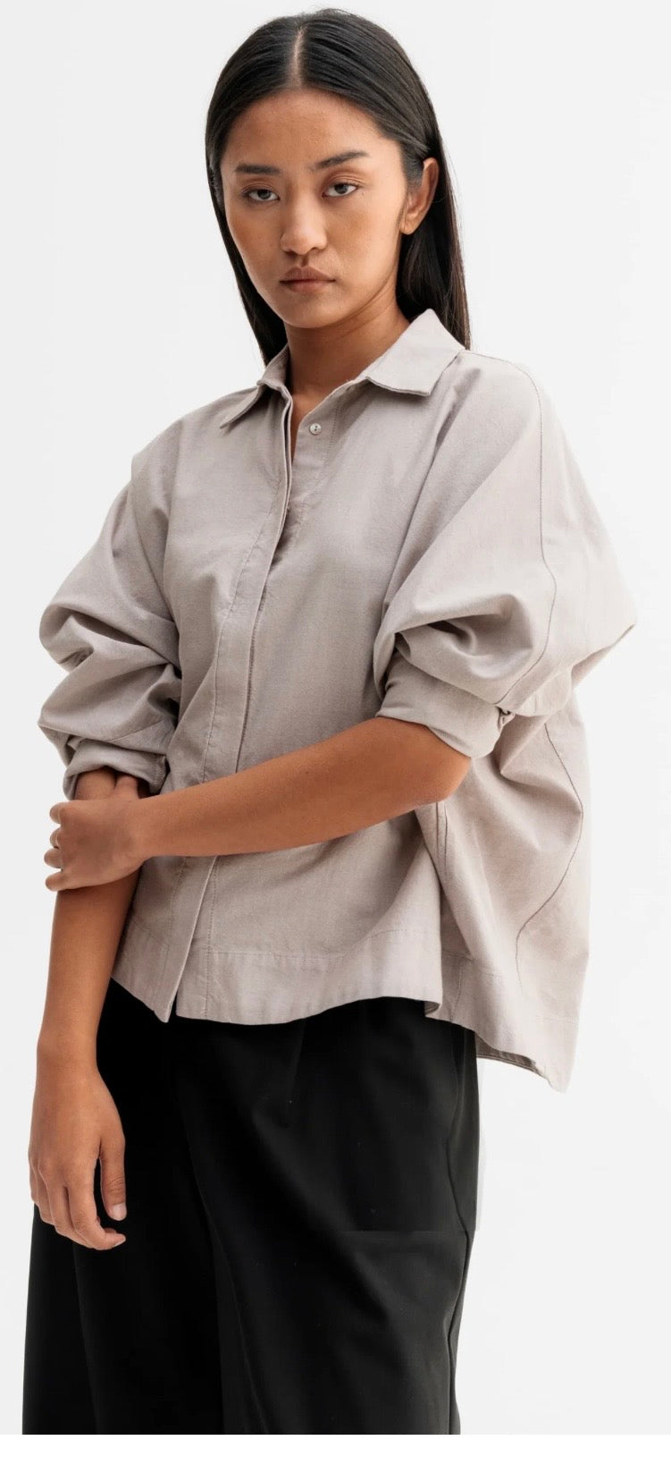 Ahlvar Gallery - Gigi Oxford shirt wood