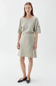 MATHEA contrast dress