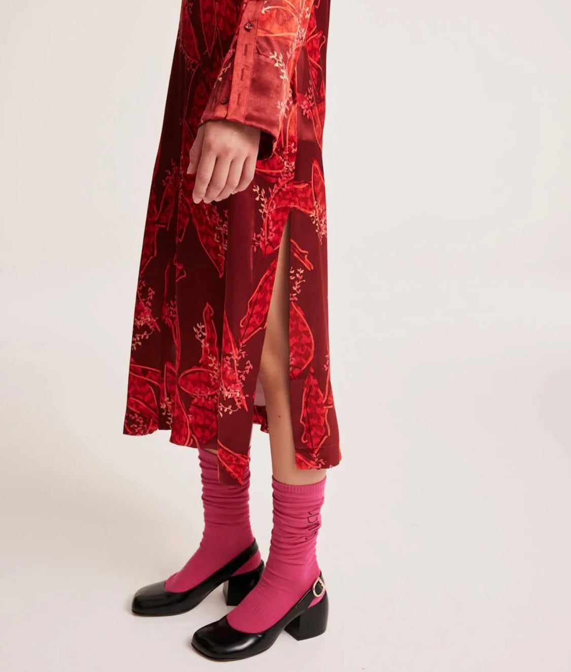 Kendra dress red Oddmolly