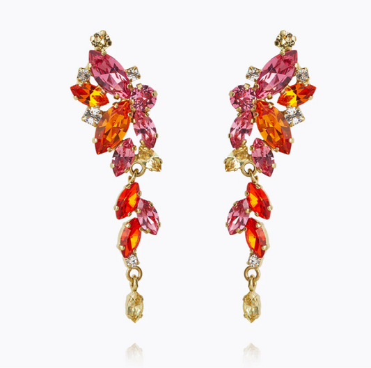 Jasmine Earrings / Sunset Combo