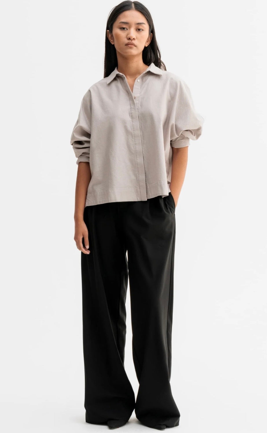 Ahlvar Gallery - Gigi Oxford shirt wood