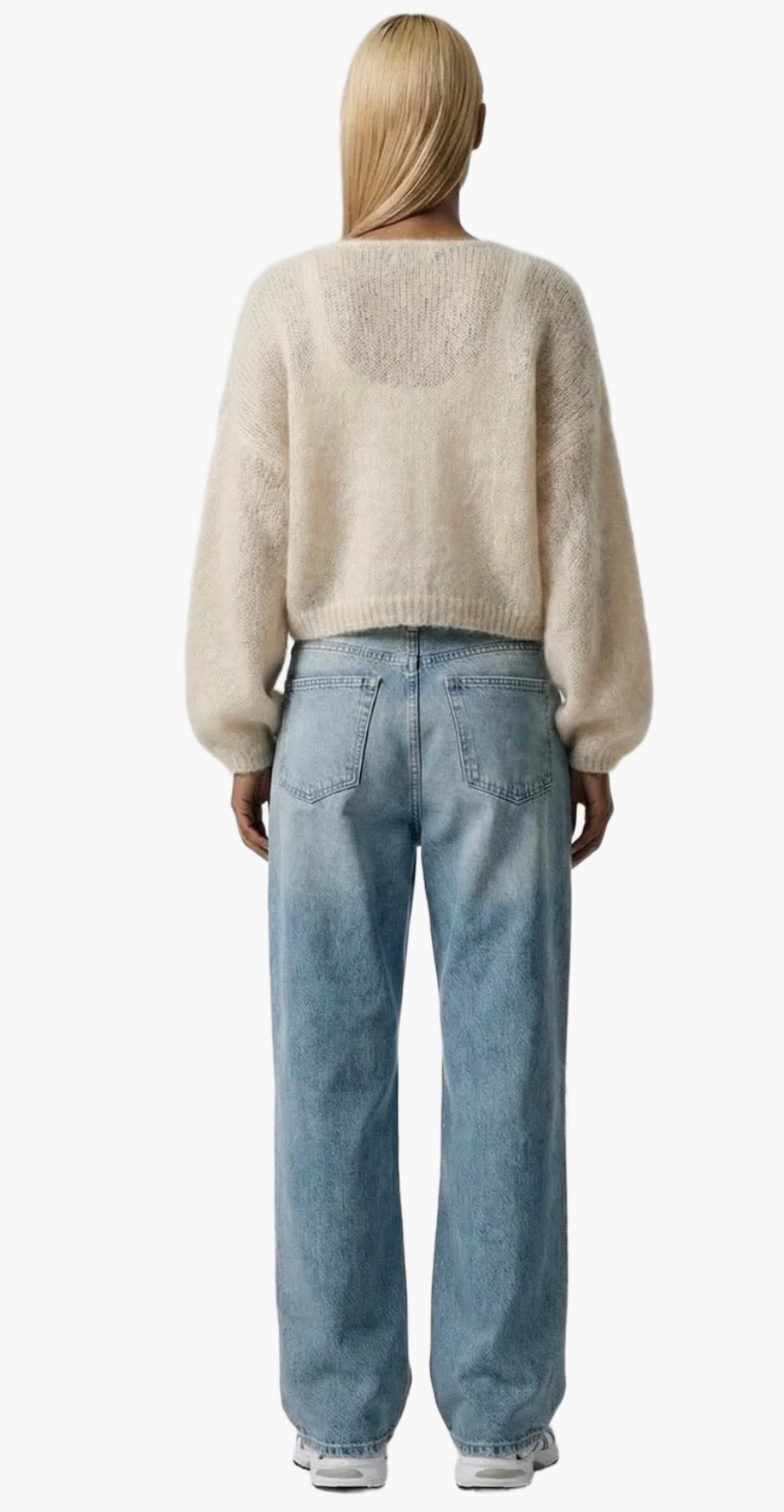 American dreams - Cornelia cropped cardigan beige