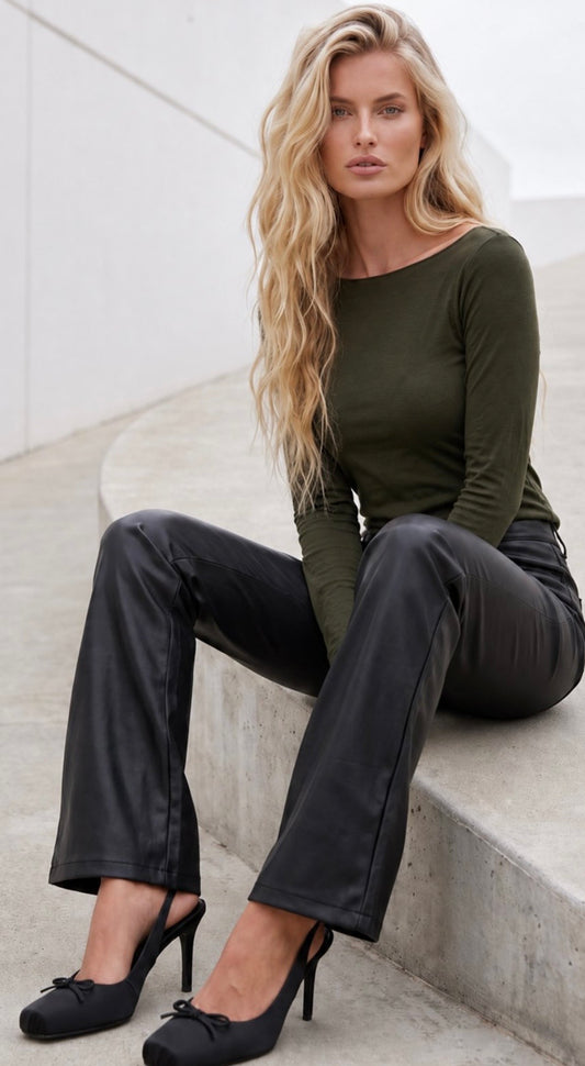 Blond hour - Ravello top khaki