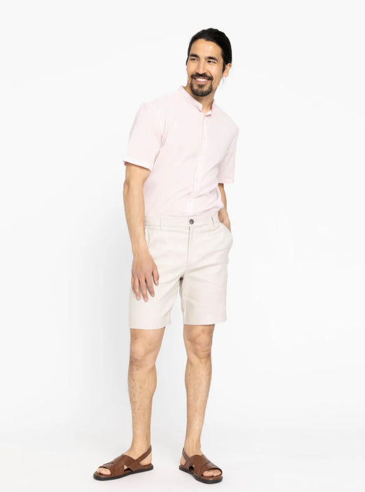 OscarPL Shorts 769 Sand Linen