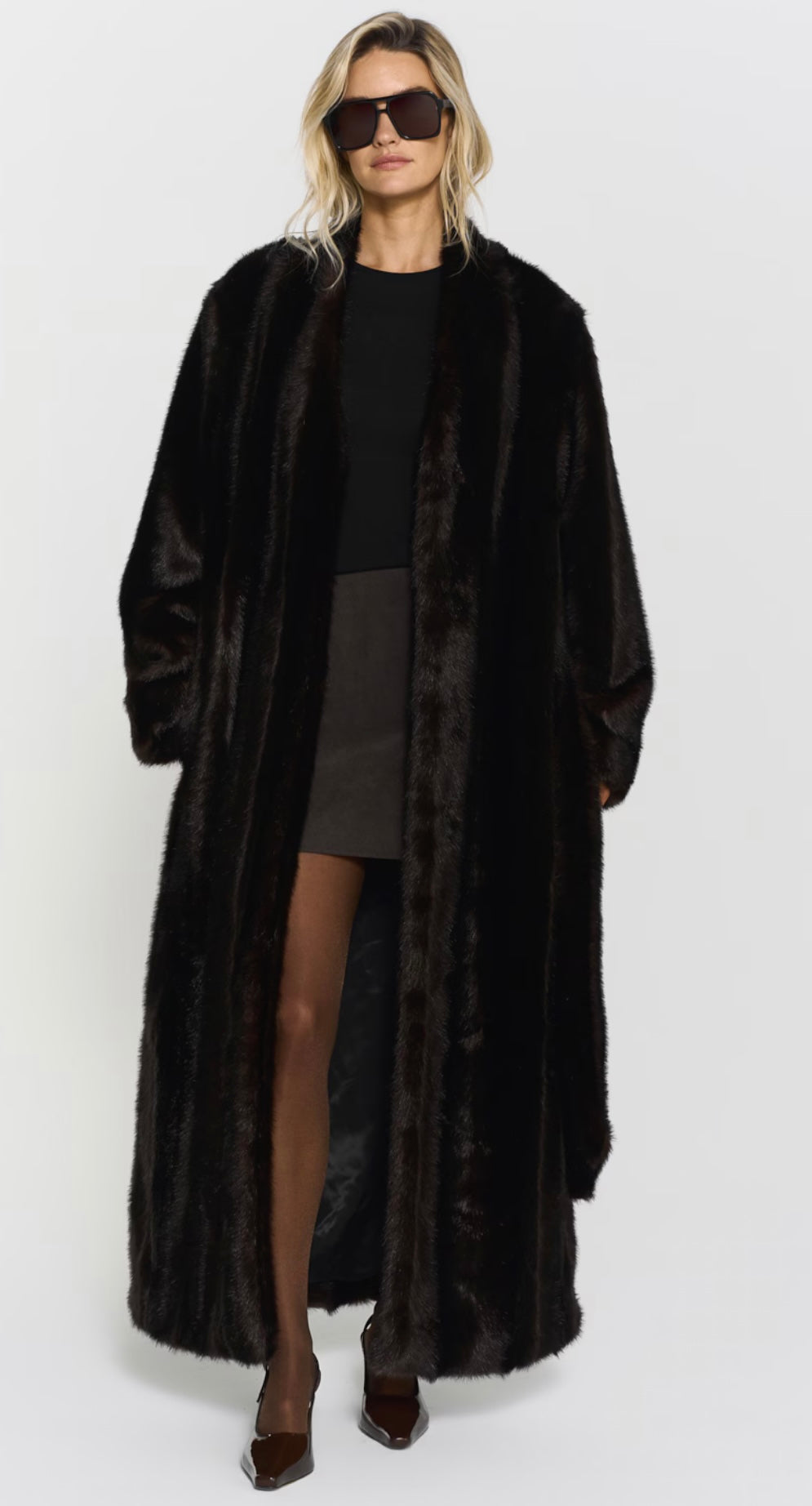 Vaujany Faux Fur Coat